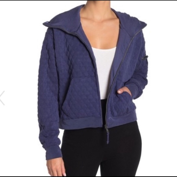 Free People Movement Hibernatin’ Quilted  Hoodie - Picture 4 of 8